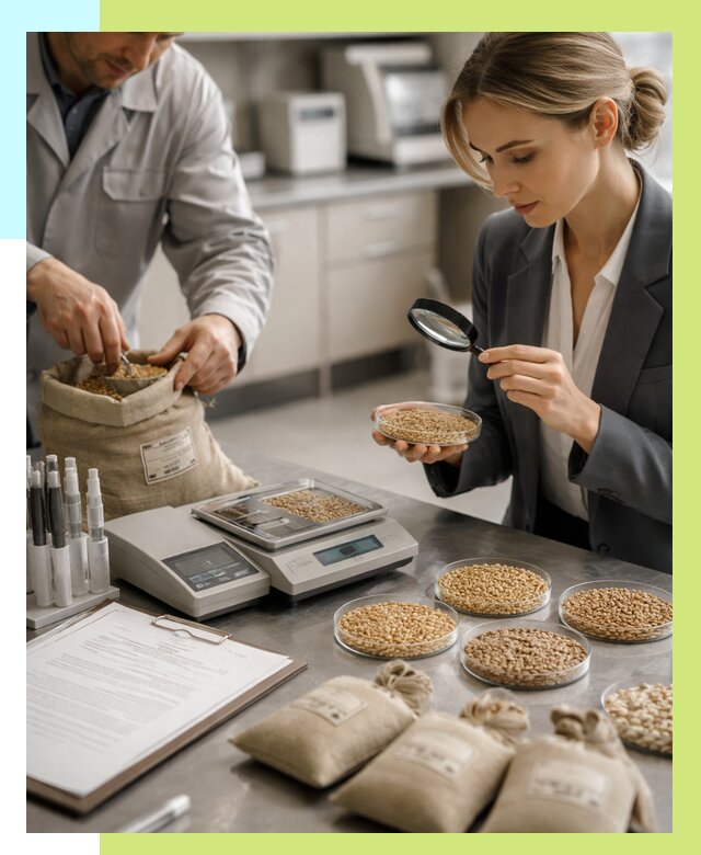 Сертификация зерна в Бугуруслане по цене от 15285 р. | Алешин-Бгр