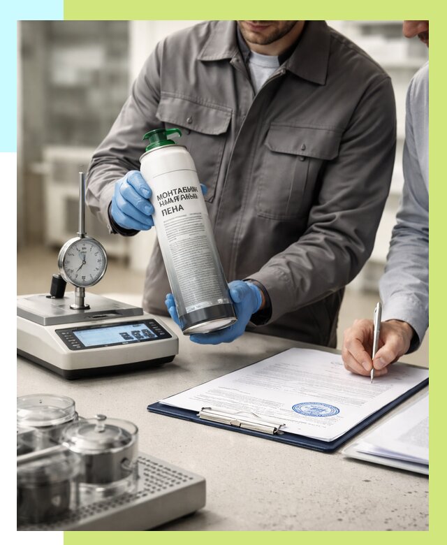 Сертификация монтажной пены в Бугуруслане от 15285 р. | Алешин-Бгр