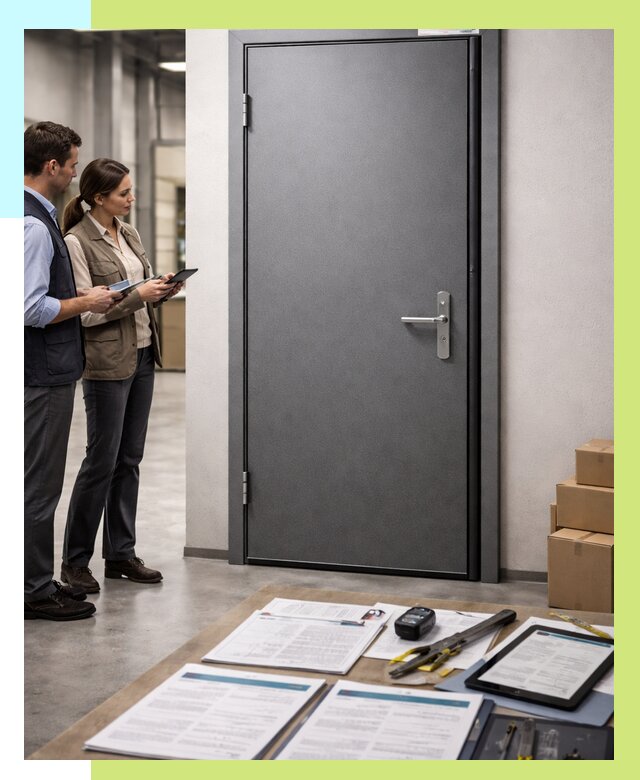 Сертификация противопожарных дверей в Бугуруслане от 9171 р. | Алешин-Бгр