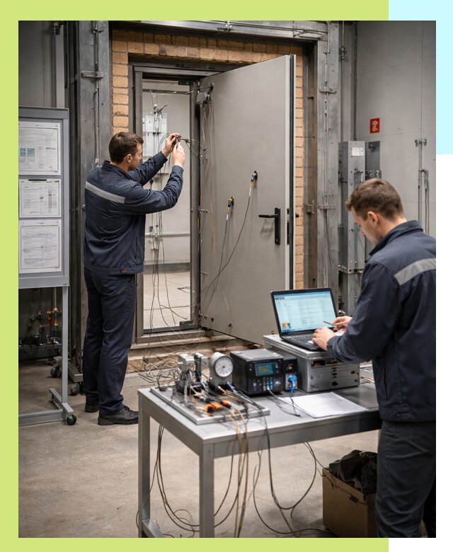 Сертификация противопожарных дверей в Бугуруслане по ГОСТ и ТР