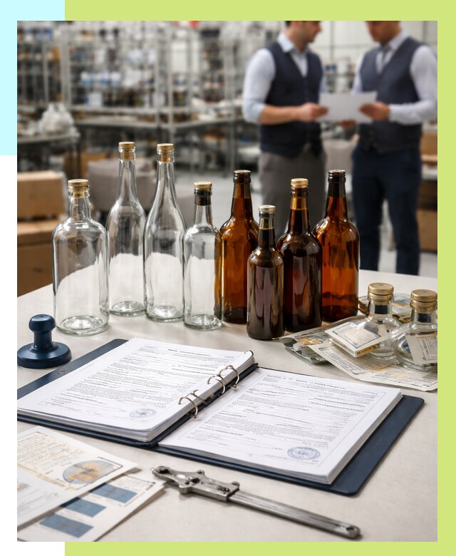 Сертификация стеклянных бутылок в Бугуруслане от 25475 р. | Алешин-Бгр