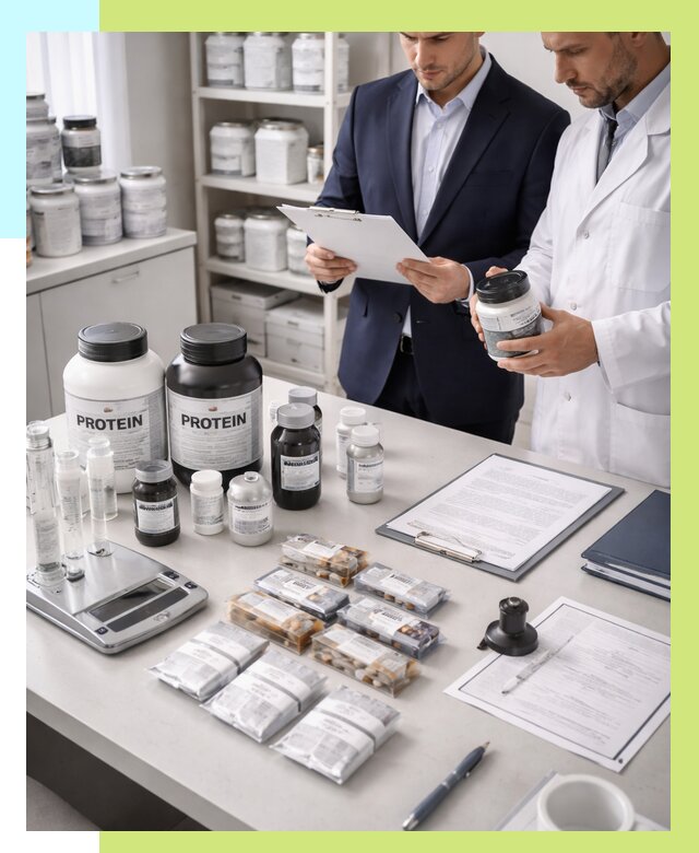 Сертификация спортивного питания в Бугуруслане от 15285 р., Алешин-Бгр