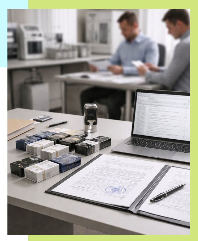 Сертификация сигарет под ключ в Бугуруслане от 45855 р. | Алешин-Бгр