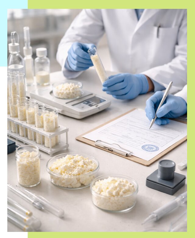 Сертификация творога в Бугуруслане от 12228 р. под ключ | Алешин-Бгр