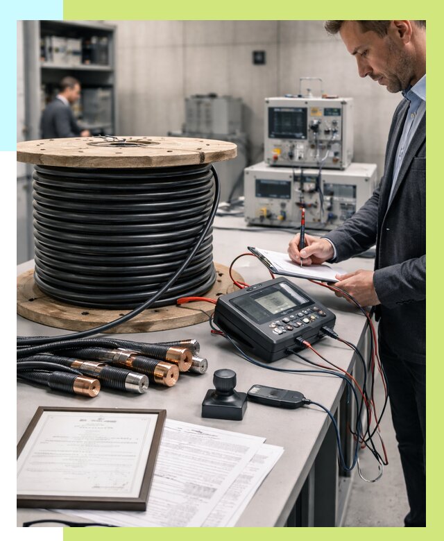 Сертификация кабеля в Бугуруслане от 8152 р. срочно | Алешин-Бгр