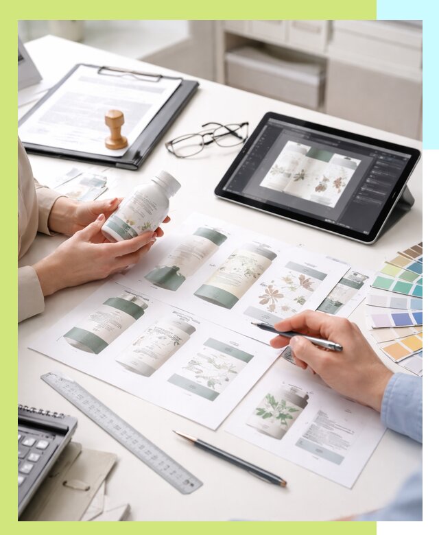 Профессиональная разработка дизайна и текста этикетки продукции в Бугуруслане