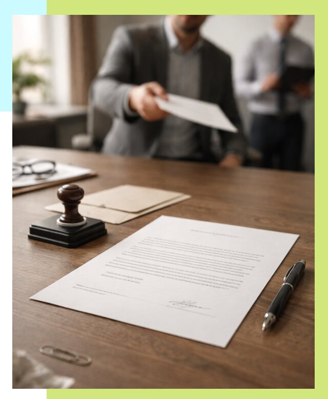 Отказное письмо по сертификации в Бугуруслане от 3567 р. | Алешин-Бгр