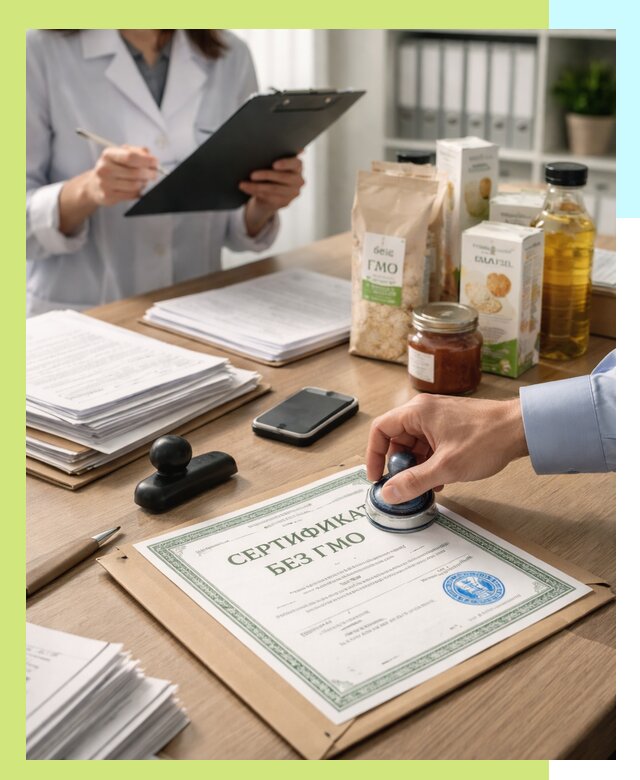 Получение сертификата Без ГМО для продукции в Бугуруслане
