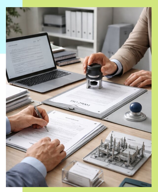 Сертификат ISO 29001 в Бугуруслане под ключ от 76425 р. | Алешин-Бгр