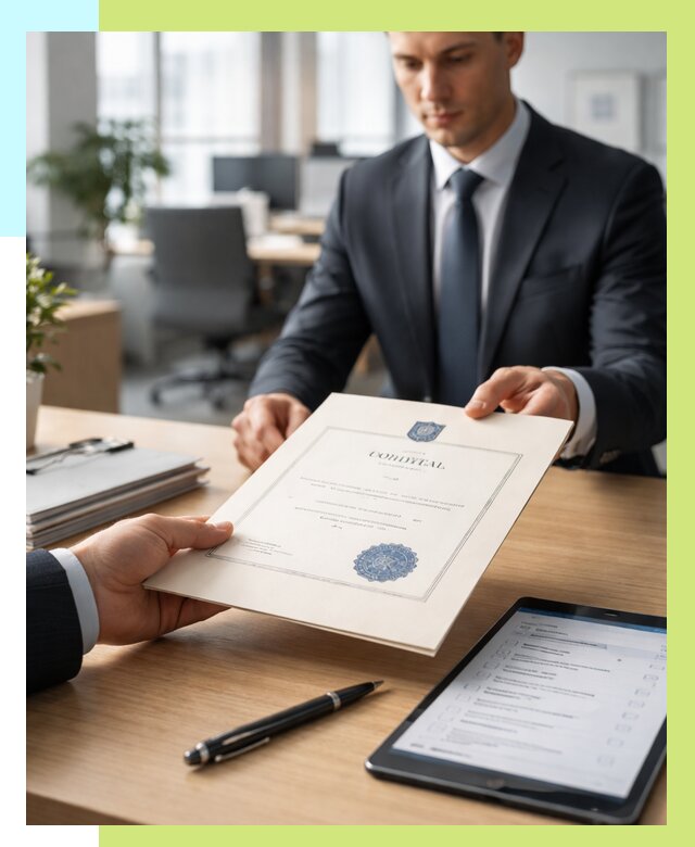 Сертификат ISO 30301 в Бугуруслане от 35665 р. | Алешин-Бгр - под ключ